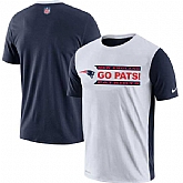 New England Patriots Nike Performance NFL T-Shirt White,baseball caps,new era cap wholesale,wholesale hats